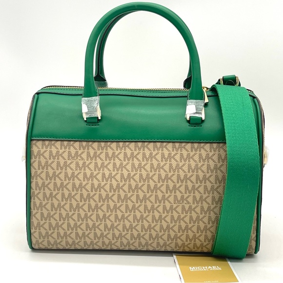 Michael Kors Medium Duffle Satchel Crossbody Bag - Picture 2 of 9